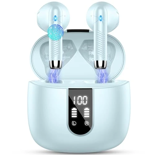 Limited-time offer: Drsaec Wireless Earbuds, 2026 NEW Wireless Headphones with 4 ENC Mic Green from 29.99 £ to 29.99 £ (save 0.00%)