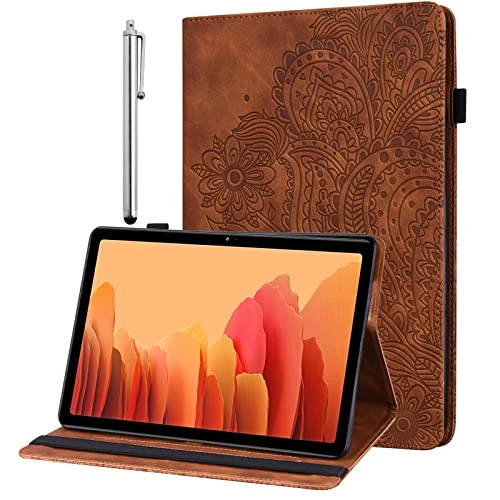 GLANDOTU Coque pour Xiaomi Redmi Pad SE 11" 2023, Flip Cover avec Support et Fente pour Carte étui en Cuir Coque pour Redmi Pad SE 11" 2023 Coque -Marron
