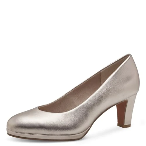 Limited-time offer: MARCO TOZZI Women's 2-22451-42 Pumps, PLATINUM, 6.5 from 30.43 GBP to 30.43 GBP (save 0%)