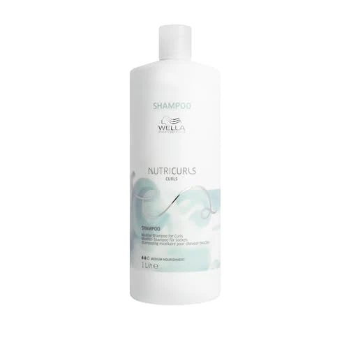 Zeitlich begrenztes Angebot: WELLA PROFESSIONALS NUTRICURLS Shampoo für Wellen – Pflegt & Definiert Wellen – Mit Nourish-In Complex – Sulfatfrei, 1 L von 24.87 € auf 18.65 € (25% Rabatt)