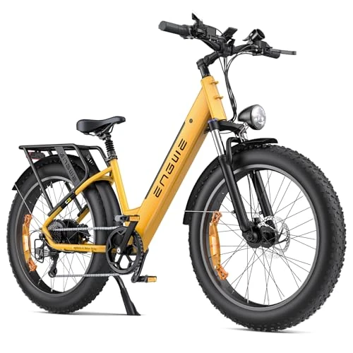 Zeitlich begrenztes Angebot: ENGWE E Bike Mountainbike Elektrofahrräder, Ebike 48V 16Ah Akku bis 150km, E-Bike mit 26x4 Zoll Fat Tire, Electric Bike 250W Motor Max. 25km/h, E26 von 1499.00 € auf 1499.00 € (0.00% Rabatt)