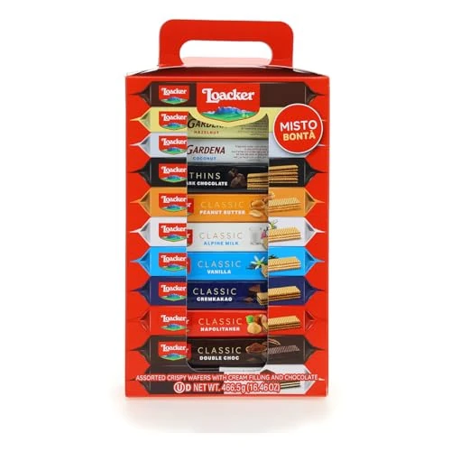 Offerta a tempo: Loacker - Confezione Regalo con 11 Delizie Assortite di Wafer — 15% da 14,99 € a 12,74 €