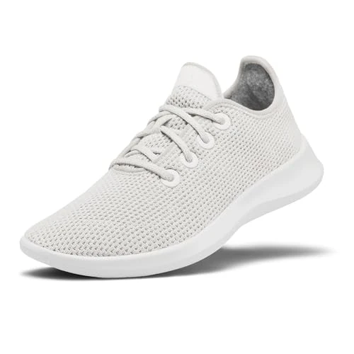 Offerta a tempo: Allbirds Tree Runner da uomo, scarpe da ginnastica per tutti i giorni, lavabili in lavatrice, realizzate con materiali naturali, Kaikoura Bianco (Suola Bianca), 44.5 EU - 0.00% da 0.16 € a 0.16 €