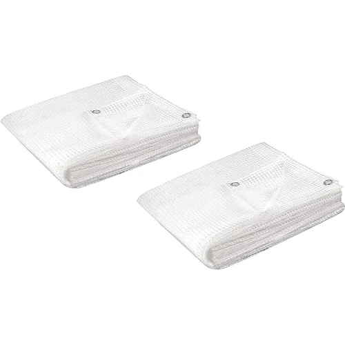 Offerta a tempo: Kippen 6057H - Confezione da 2 pezzi di Telone Retinato Trasparente. Misura 1,5x2 mt. Grammatura 130 g/m² - 22% da 10.30 € a 8.00 €
