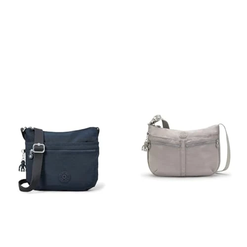 Kipling ARTO, Borse a Tracolla, Donna, Blue Blue 2, Taglia unica IZELLAH, Borse a Tracolla, Donna, Grigio, Taglia unica