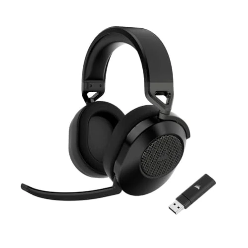 Oferta limitada: Corsair HS65 Wireless Auriculares para Juegos Multiplataforma con Bluetooth - Dolby 7.1 Sonido Envolvente - Micrófono Omnidireccional - iCUE - PC, Mac, PS5, PS4, Nintendo Switch, Móvil - Carbono de 113.99 € a 113.99 € (ahorro 0.00%)