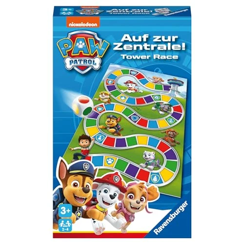 Tijdelijke aanbieding: Ravensburger 22671 - Paw Patrol: Op naar het hoofdkantoor! - Neem een spel mee voor 2-4 spelers van 3 jaar en ouder met de helpers op vier poten uit de succesvolle kinderserie Paw Patrol van 7.99 € naar 3.99 € (50% korting)