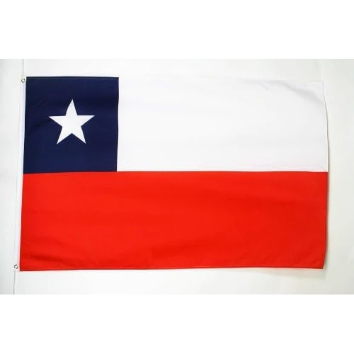 Offre limitée : AZ FLAG - Drapeau Chili - 150x90 cm en Polyester - Drapeau Chilien Avec Oeillets en Laiton Intégrés - 80g de 9.95 EUR à 9.95 EUR (remise 0%)