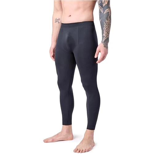 Oferta limitada: Ladeheid Leggins Térmicos para Invierno Calzonzillos Pantalón Térmico para Hombre Mallas Deportivas Leggings Sin Costuras Snowboard Esquís LA40-260 (Negro, L) de 21.99 EUR a 14.99 EUR (ahorro 32%)