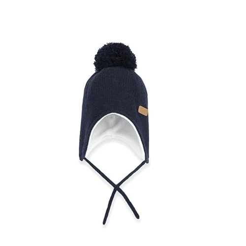 Chicco, Cappello Invernale in Ciniglia, Accessori Neonato e Neonata, Designed in Italy Blu