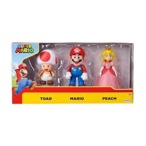 Offre limitée : SUPER MARIO Nintendo 3er Pack Mario & Friends, 10 cm de 34.97 EUR à 34.97 EUR (remise 0%)