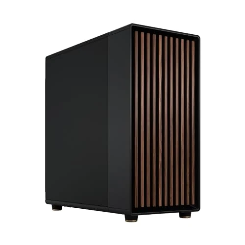 Fractal Design North XL Charcoal Black Mesh- Tre ventole PWM Aspect da 140 mm incluse - USB di tipo C - Case EATX Full Tower con flusso d’aria per PC da gaming