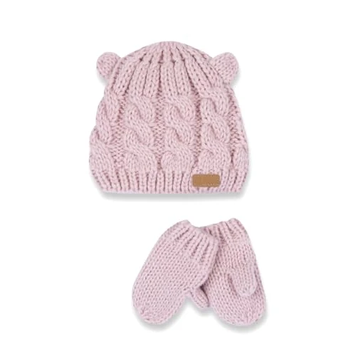 Limitiertes Angebot: Chicco, Set mit Mütze und Handschuhen aus Baumwollstrick, Winteraccessoires für Neugeborene und Babys, Designed in Italy von 19.99 EUR auf 11.92 EUR (Spare 40%)