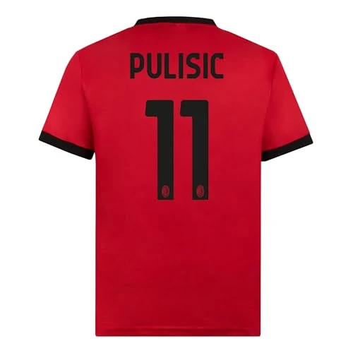 Offerta a tempo: AC Milan Maglia Home Replica Stadio, Maglia da Calcio Casa, Ufficiale, Stagione 2023/24, Pulisic 11, M - 15% da 23.99 € a 20.46 €