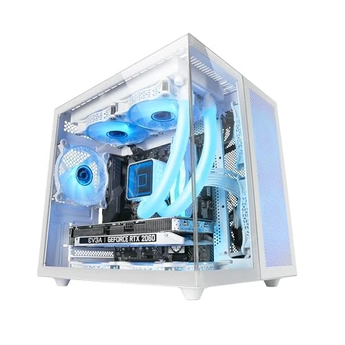 Limited-time offer: Mars Gaming MC-NOVAM White, Custom MicroATX Compact Case, Dual Window Continuous Tempered Glass, Dual Chamber Modular Frame, Front Grill, Liquid Cooling Support, USB-C Connector from 54.61 £ to 54.61 £ (save 0.00%)