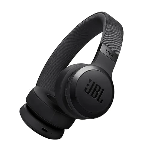 Limited-time offer: JBL Live 670 NC Wireless On-Ear Headphones with Noise-Cancelling Technology and 65-Hour Battery Life, Black from 119.99 £ to 89.99 £ (save 25%)