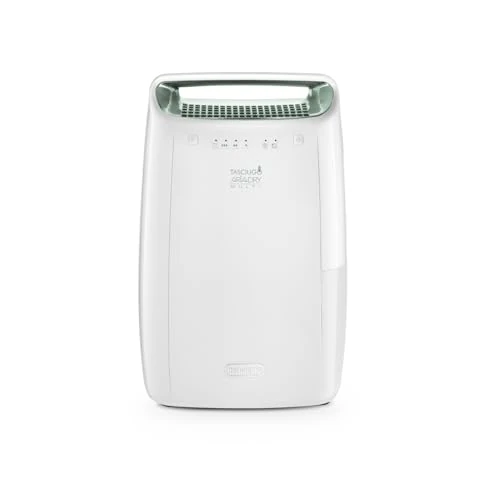 Zeitlich begrenztes Angebot: De’Longhi Tasciugo AriaDry - Tragbarer Luftentfeuchter mit 3-Fach-Filtersystem, 12L/Tag Feuchtigkeitsentzug, Wäschetrockner, Anti-Schimmel, Geringe Geräuschentwicklung, Weiß (DEX212SF) von 129.02 € auf 116.12 € (10% Rabatt)