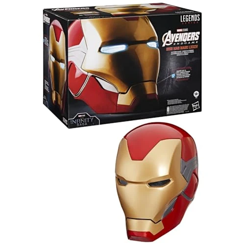 Offre limitee: Marvel Legends Series, Casque électronique Premium Iron Man avec Effets Lumineux, Avengers: Endgame, Jouet de Cosplay pour Adultes de 124.99 EUR a 109.34 EUR (economie 13%)