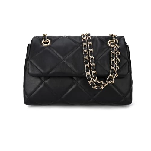 Gladdon Bolso bandolera elegante a cuadros para mujer Bolso bandolera con compartimentos, bolsillo con cremallera y bolsillo deslizante para un estilo versátil