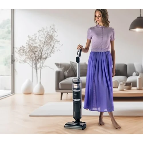 Offerta a tempo: VIOLA 007 Aspirapolvere Lavapavimenti Senza Fili, Lava, Aspira, Asciuga Pavimento, Scopa Elettrica, Aspirapolvere senza Fili, Peli Animali Domestici, Lavaggio e Pulizia, Detergente Incluso - 0.00% da 140.10 € a 140.10 €