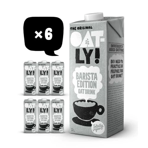 Oatly Bebida de Avena Barista Edition 1 L (Paquete de 6)