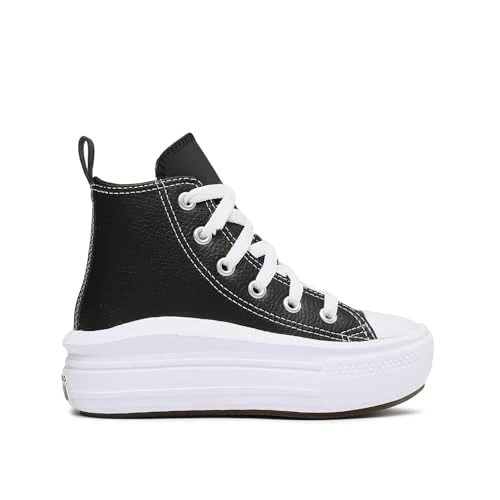 Limited offer: Converse Unisex-Child Chuck Taylor All Star Move Platform Leather (Big Kid) from 65.00 EUR to 38.40 EUR (save 41%)