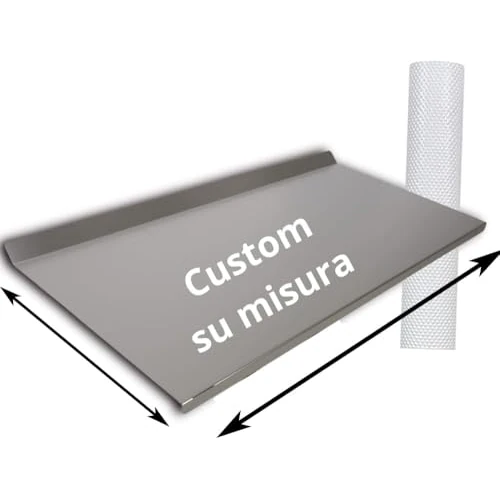 Offerta a tempo: PRM Acciai - Tagliere Acciaio Inox Misura Personalizzabile - 0.00% da 24.90 € a 24.90 €