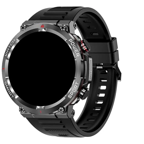 Blackview Zegarek fitness 1,39 cala dla mężczyzn i kobiet z nasyceniem krwi i monitorowaniem snu, 100 trybów sportowych, wodoszczelność IP68 (dostępny dla systemów iOS i Android).