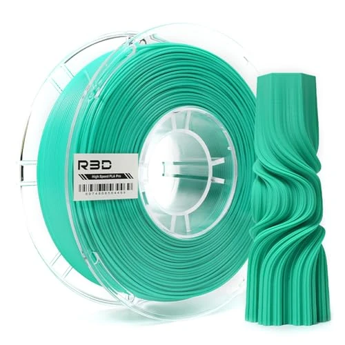 Oferta ograniczona: R3D PLA miętowy zielony filament o wysokiej prędkości, 1,75 mm, 1 kg, filament do drukarki 3D do szybkiego drukowania 30-600 mm/s, dokładność wymiarowa +/- 0,02 mm, szpula z tworzywa sztucznego 1 kg, z 15.99 EUR na 15.99 EUR (znizka 0%)
