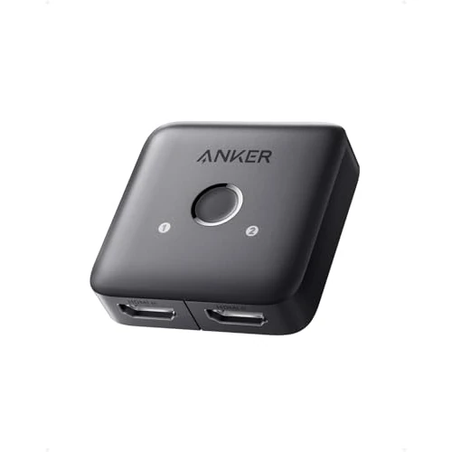 Offerta a tempo: Anker Switch HDMI Sdoppiatore 4K a 60Hz, 2 in 1 Uscita con Finitura Liscia - 23% da 14.99 € a 11.59 €