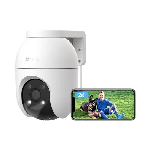 Beperkte aanbieding: EZVIZ Bewakingscamera 4MP PTZ, wifi IP-camera voor buiten, met persoons- en voertuigherkenning, twee-weg audio, automatische tracking, full-colour nachtzicht, weerbestendig design, C8c 2K+ van 49.99 EUR naar 49.99 EUR (besparing 0%)