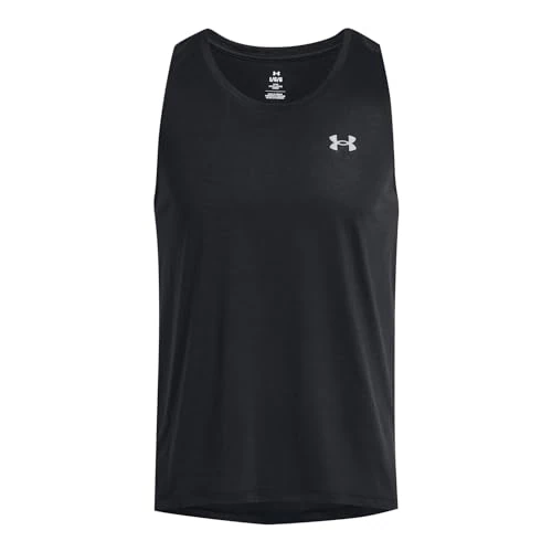 Under Armour Homme UA Launch Singlet, débardeur homme léger, tank top running, débardeur sport au séchage rapide