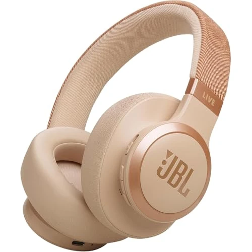 Offre limitee: JBL Live 770NC Casque circum-auriculaire, Réduction de Bruit Adaptative, Smart Ambient, jusqu'à 65 heures d'autonomie, beige de 181.71 EUR a 181.71 EUR (economie 0%)