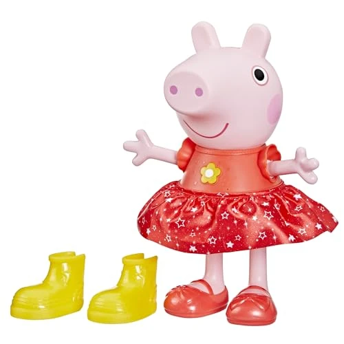 Offerta a tempo: Peppa Pig, bambola di Peppa festa tra le pozzanghere fangose - Versione inglese - 33% da 34.11 € a 22.69 €