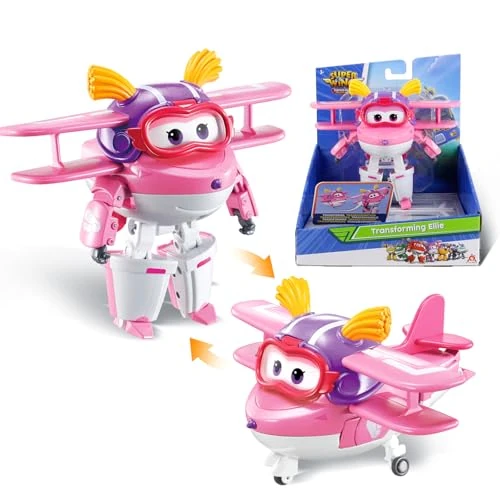 Oferta limitada: Super Wings Transforming Ellie, Avión de Juguete, Figura de Acción, Personajes Robot Transforming, Juguetes para Niños y Niñas Edades 3 4 5 6 7 8 Años de 16.99 € a 16.99 € (ahorro 0.00%)