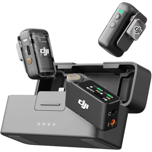 Offerta a tempo: DJI Mic 2 - 2 Microfoni Wireless con Tecnologia Cancellazione del Rumore — 37% da 249,00 € a 157,99 €