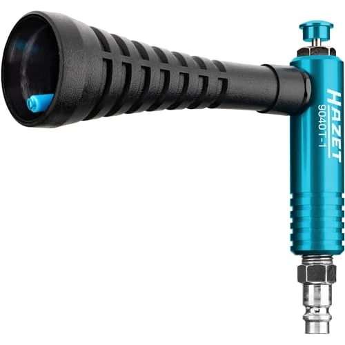 Limited offer: HAZET Turbo air Gun 9040T-1, Swirl Nozzle generates Powerful air Pulse, 6 bar Operating Pressure with Ergonomic Handle, for Quick Removal of dust, Chips etc. from 64.38 EUR to 39.20 EUR (save 39%)