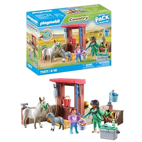 Offerta a tempo: PLAYMOBIL Starter Packs 71471 Veterinaio della Fattoria - 0.00% da 19.99 € a 19.99 €