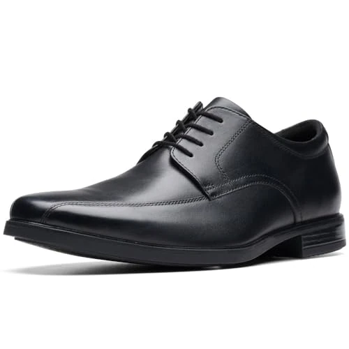 Limited-time offer: Clarks Men's Derby, Black White, 7.5 Wide from $123.89 to $123.89 (save 0.00%)