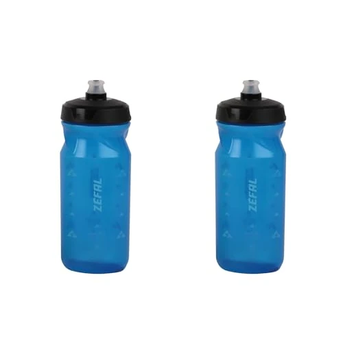 Offre limitée : ZEFAL Pack Sense Soft 65 Bidon Velo et VTT- Lot de Deux Gourdes Sport Souples et Inodores - Bidon Eau Sans BPA - Tetine Silicone - Bleu Transparent, 2 x 650 ml de 10.47 € à 10.47 € (0.00% de remise)