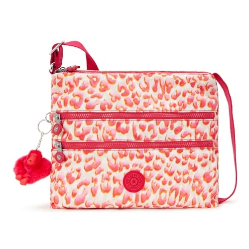Kipling ALVAR Tracolla media, Latin Cheetah (Rosso)