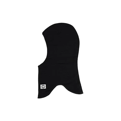 Offerta a tempo: Mikk-line Berretto in lana per bambini, Balaclava per bambini, 100% senza mulesing, isolante, alta traspirabilità, passamontagna per ragazze e ragazzi, Nero , 10 anni - 71% da 31.79 € a 9.07 €