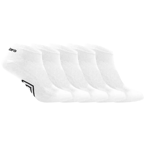 Oferta limitada: Umbro Calcetín Hombre – Lote de 5 calcetines deportivos para hombre, antideslizamiento, blanco, 39-42 Taille courte de 10.38 € a 10.07 € (ahorro 3%)