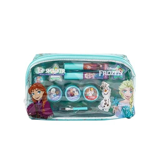 Limited-time offer: Lip Smacker Frozen Essential Makeup Bag, Frozen Makeup Set for Girls with GlossyLipGloss, BrightEyeShadows, MakeupApplicators, and Accessories for a DisneyPrincess Look from 9.02 £ to 6.99 £ (save 23%)