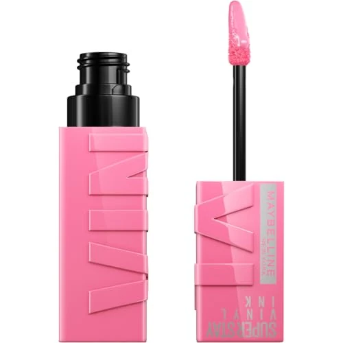 Limitiertes Angebot: Maybelline New York flüssiger Lippenstift, Liquid Lipstick mit 16 Stunden Halt und glänzendem Finish, Super Stay Vinyl Ink, Nr. 155 Upbeat, 4,2 ml von 13.41 EUR auf 13.41 EUR (Spare 0%)