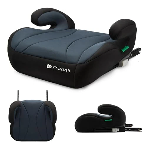 Offerta a tempo: Kinderkraft I-BOOST Rialzo per sedile auto I-Size 135-150 cm, Seggiolino auto, installato con ISOFIX, Comodi braccioli, Facile da usare, Nero - 12% da 45.51 € a 39.99 €