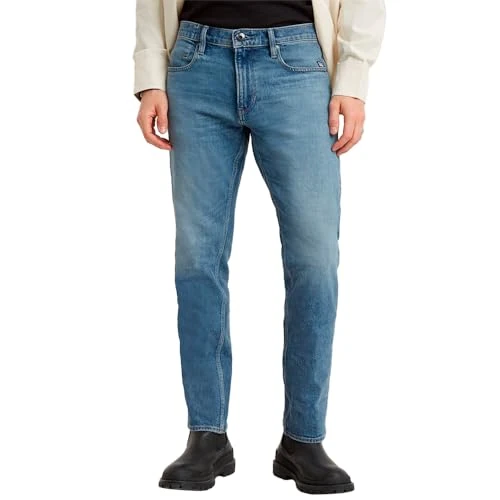 G-STAR RAW Herren Mosa Straight Jeans, Blau (Sun Faded Blue Donau D23692-D503-G347), 26W / 30L