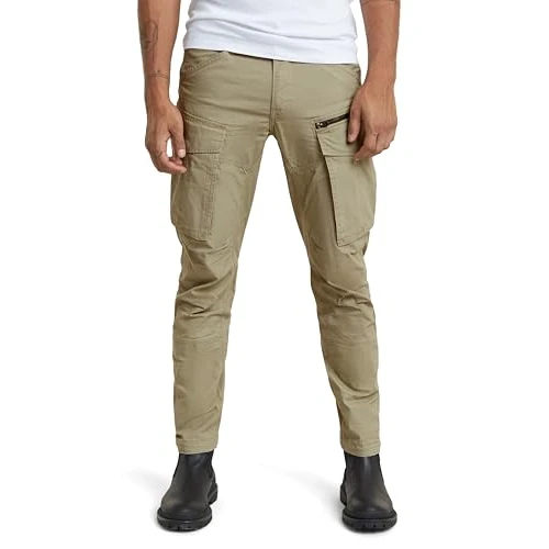 Offre limitee: G-Star Homme Pantalon Rovic Zip 3D Regular Tapered, Vert (ensis green D02190-D387-6057), 35W / 36L de 64.97 EUR a 64.97 EUR (economie 0%)