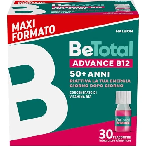 Offerta a tempo: Be-Total Advance B12 Integratore Alimentare Con Vitamina B12, per fornire un sostegno — 30% da 33,45 € a 23,41 €