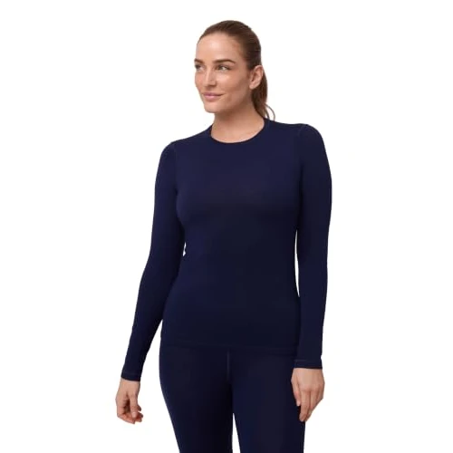 Oferta limitada: DANISH ENDURANCE Camiseta Térmica Lana Merino Mujer Dark Azul Marino L de 66.95 € a 60.95 € (ahorro 9%)